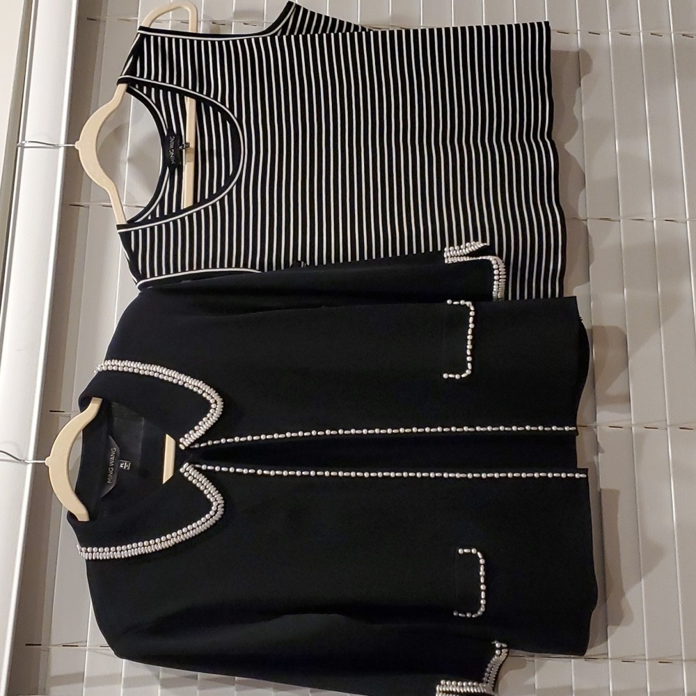 Ming Wang jacket and top size Petite Large